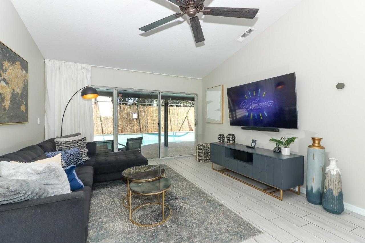אורלנדו Lilys Stylish Villa Close To Disney Ideal For Long Stays מראה חיצוני תמונה